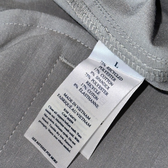 Incredible Faherty Pull On All Day Mens Jogger Ice Grey Shorts - Picture 9 of 9